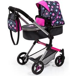 Bayer Combi Dolls Pram Neo Vario with Stars