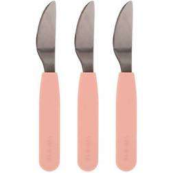 Filibabba Silikone Knive 3-pack Peach