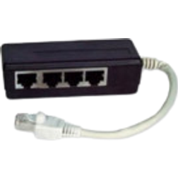 MicroConnect RJ45-4xRJ45 M-F