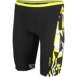 Zone3 Boy's High Jazz 2.0 Swim Jammers - Black/Yellow/Green (31841621-639248)