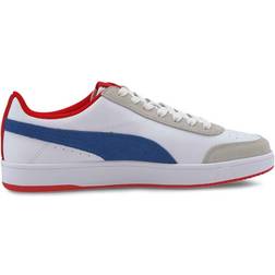 Puma Court Legend Lo W - White/Limoges/High Risk Red
