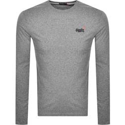 Superdry Organic Cotton Vintage Embroidered T-shirt - Heather Gray