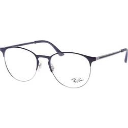 Ray-Ban RB6375 Monture Gunmetal Verres Incolore polarisé 53-18