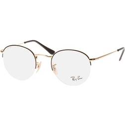 Ray-Ban RX3947V 2946 Recetadas para Hombre Dorados