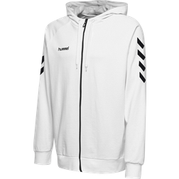 Hummel Go Cotton Zip Hoodie - White