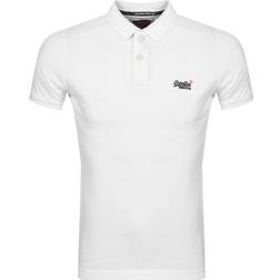 Superdry Organic Cotton Classic Pique Polo Shirt - Optic