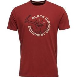 Black Diamond Hammered T-shirt - Red Oxide