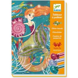 Djeco Glitter Boards Mermaid