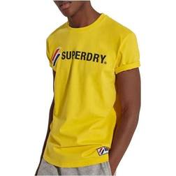 Superdry Sportstyle Application T-shirt - Nautical Yellow