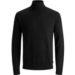 Jack & Jones Jjeemil Knit Roll Neck Zwart