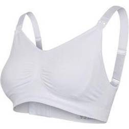 Carriwell Original Seamless Maternity & Nursing Bra White