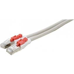EXC RJ45-RJ45 S/FTP CAT6 1m