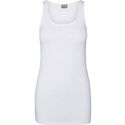 Vero Moda U-neck Tank Top - White/Bright White