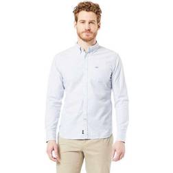 Dockers Chemise col américain en coton mélangé - Bleu