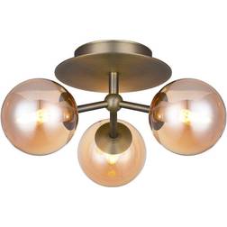 Halo Design Atom Ceiling Flush Light 26cm