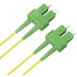 MicroConnect Singlemode 9/125 SC / APC - SC / APC 5m