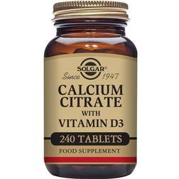 Solgar Calcium Citrate with Vitamin D3 240 stk