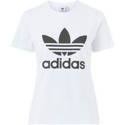 Adidas Adicolor Classics Trefoil Tee - Camiseta Blanca Mujer