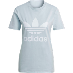 Adidas Women's Adicolor Classics Trefoil T-shirt - Halo Blue