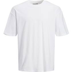 Jack & Jones Boxy Fit Cotton T-shirt - White