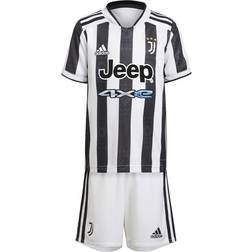 Adidas Calcio maglia Juventus 21/22 home mini kit, taglia 18-24M white/black