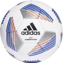 Adidas Pallone Tiro Competition White Black Royal Blue Silver Metallic