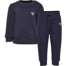 Hummel Santo Crew Tracksuit - Inf Blue