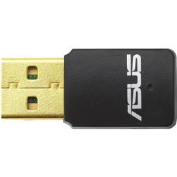 ASUS Adaptateur Wi-Fi USB-N13 V2 300 Mbps Noir