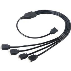 Akasa Addressable Splitter 4-Pin RGB -4x4-pin RGB 0.5m