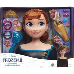 Disney Frozen 2 Queen Anna Deluxe Styling Head