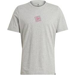 adidas Five Ten Heritage Logo T-shirt - Medium Gray Heather