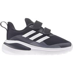 Adidas Infant FortaRun Double Strap - Core Black/Cloud White/Grey Six