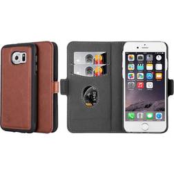 Merskal Magneto Slim Wallet Case for Galaxy S6