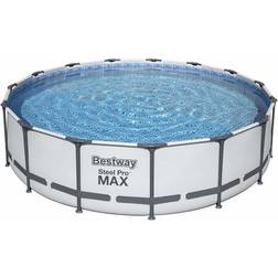 Bestway Staal Pro Max Frame Zwembad Ø457x107cm Blauw