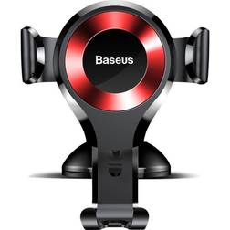 Baseus Tresice France Support téléphone voiture gravité rouge Osculum pour pare-brise, tableau de bord