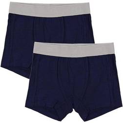 Minymo Bamboo Boxers 2-pack - Dark Navy (5162-778)