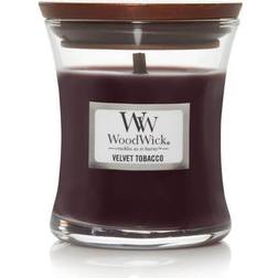 Woodwick Velvet Tobacco Small Doftljus 85g