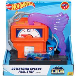 Hot Wheels City Downtown Speedy Fuel Stop