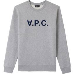 A.P.C. VPC Logo Crewneck Sweatshirt - Grey