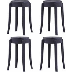vidaXL Stackable Pallets 4pcs Barstol 46.5cm 4stk