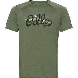 Odlo Concord T-shirt - Matte Green/Graphic SS21