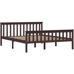 vidaXL Solid Pine 82cm Sängram 160X200cm