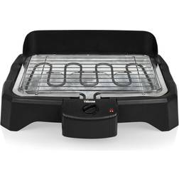 TriStar BQ-2824 Barbecue De Table Avec Protection Anti-Vent Noir