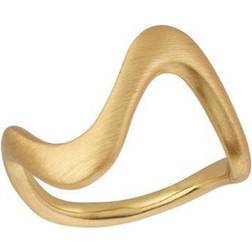 ByBiehl Wave Large Ring - Gold
