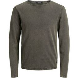 Jack & Jones Leo Ronde Hals Trui Dusty Olive