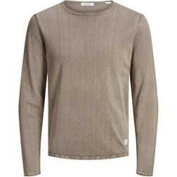 Jack & Jones JJLeo Trui Donkerbeige