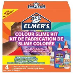Elmers Colour Slime 4-pack