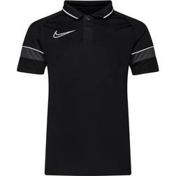 Nike Academy 21 Performance Polo Shirt Kids - Black/White/Anthracite