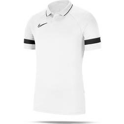 NIKE Academy 21 Performance Polo Shirt Kids - White/Black