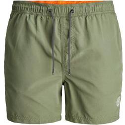 Jack & Jones Bali AKM Solid Bad Shorts - Green/Dusty Olive